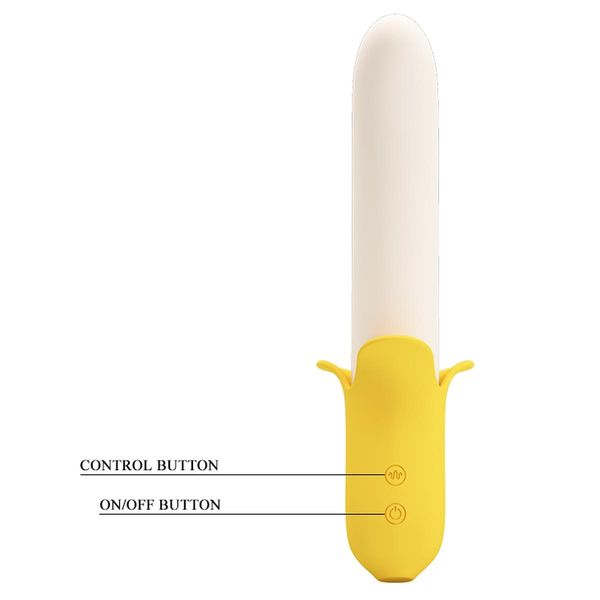 PRETTY LOVE - Banana Greek, 7 vibration functions 3 thrusting settings zdjęcie 8