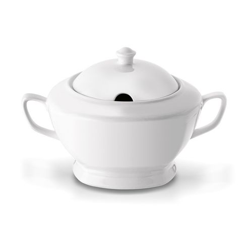 WAZA do ZUPY ROSOŁU biała waza do barszczu 2,5L ZASTAWA STOŁOWA Tadar na Arena.pl