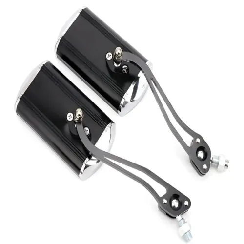 2xLusterka motocyklowe aluminiowe mocowanie m10 z przejściówką do m8 na Arena.pl