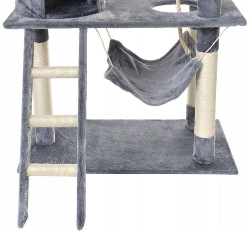 DRAPAK DLA KOTA WIEŻA LEGOWISKO DOMEK Z HAMAKIEM na Arena.pl