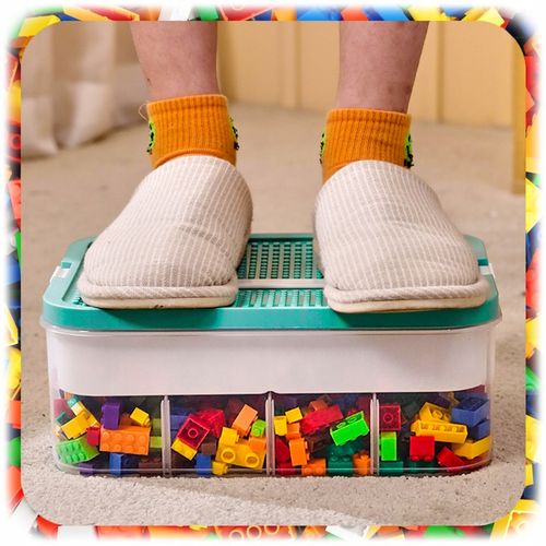 POJEMNIK na Klocki 3-PIĘTROWY WARSTWOWY ORGANIZER z Przegródkami 18 L na Arena.pl