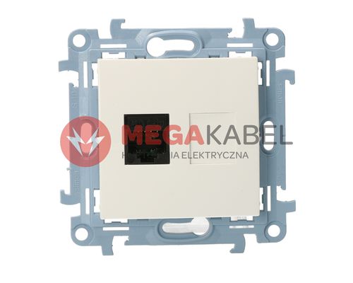 Simon10 Gniazdo komputerowe pojedyńcze RJ45 C51.01/11 biały SIMON na Arena.pl