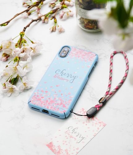 KOBIECE ETUI CASE WIŚNIA RINGKE SLIM IPHONE X na Arena.pl