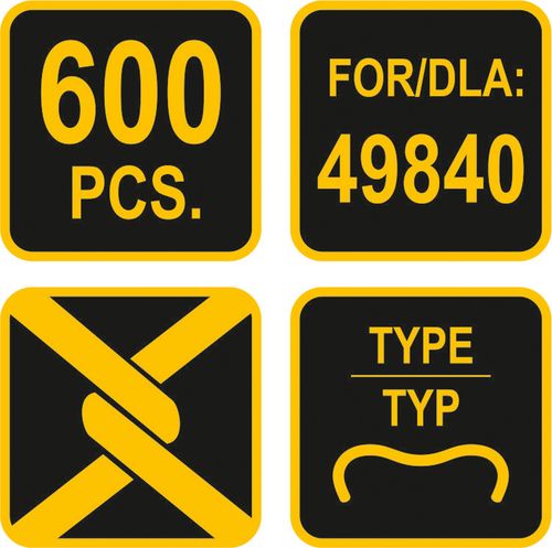 zszywki typ e do mocowania siatki - w-49841 na Arena.pl