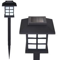 LAMPA SOLARNA LED LATARNIA OGRODOWA LAMPKA WBIJANA