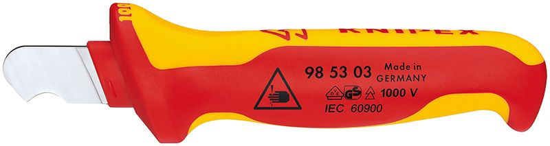 NÓŻ DO ŚCIĄGANIA IZOLACJI 170MM - KN 98 53 03 zdjęcie 1