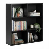 REGAŁ MODERNHOME 3-POZIOMOWY LAMINOWANY 87CM KSIAZKI