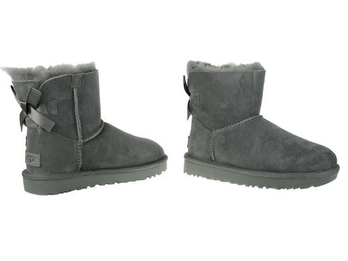 Buty UGG Mini Bailey Bow II 1016501-GREY - 40 na Arena.pl