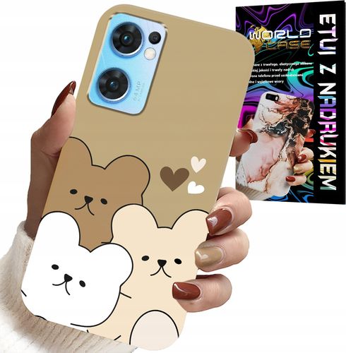 ETUI DO OPPO RENO7 5G - MIŚ, MISIE WZORY DLA NAJMŁODSZYCH DZIECI na Arena.pl