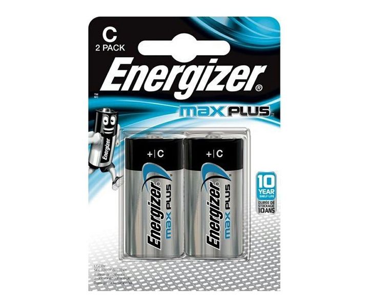 Bateria alk. LR14 ENERGIZER MAX PLUS B2 zdjęcie 1