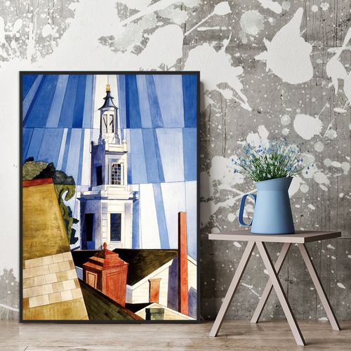 Plakat plakaty obrazy reprodukcje Demuth 21x30 cm w czarnej ramie na Arena.pl