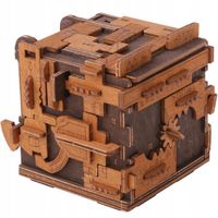 Łamigłówka Escape Room Wooden Box Drewniane Puzzle 3D Wooden.City