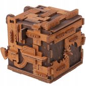 Łamigłówka Escape Room Wooden Box Drewniane Puzzle 3D Wooden.City