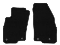 Dywaniki przednie welurowe czarne do: Alfa Romeo Mito 2008-2019 hatchback