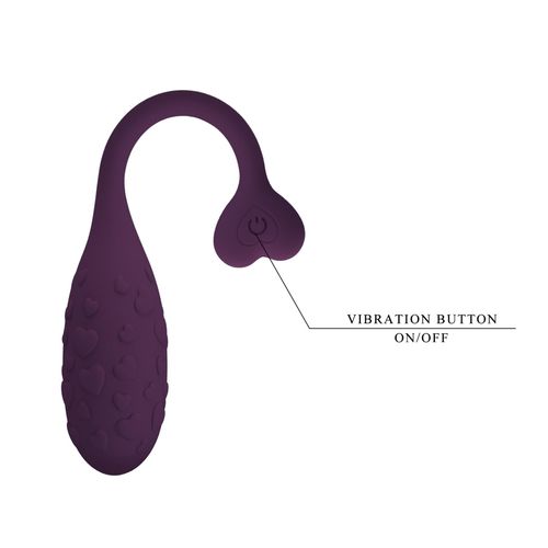 pretty love - fisherman purple, 12 vibration functions mobile app remote na Arena.pl