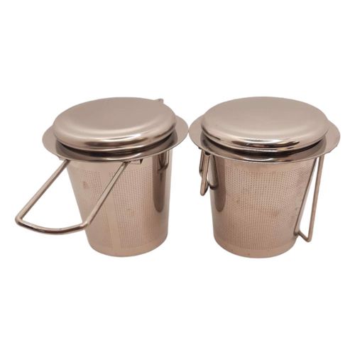 Zaparzacz do herbaty sitko srebrne 2szt na Arena.pl