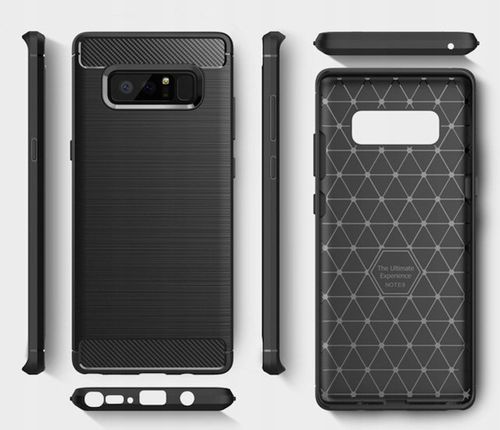 Spacecase Carbon Galaxy Note 8 Czarny na Arena.pl
