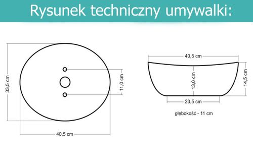 Umywalka Ceramiczna Sofia na Arena.pl