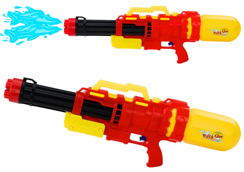 Duży Pistolet Na Wodę 1580ml Pompka Czerwony zdjęcie 1