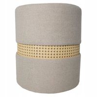 Pufa Kali, plecionka wiedeńska, Ø 35 cm