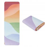 Mata podróżna do jogi Spokey TRAVEL YOGA składana w kostkę