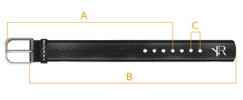 pasek męski wąski  rv-042277-105-pur na Arena.pl
