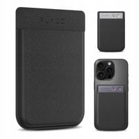 Etui case ochrona na dyktafon Plaud Note magnetyczne skórzane CZARNE