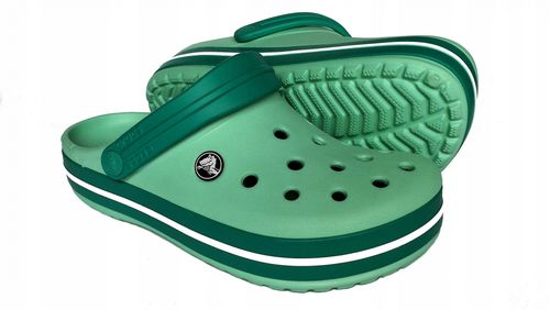 CROCS CROCBAND ZIELONE NEW MINT | 41 na Arena.pl