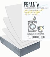 Ulotki A5 reklamowe firmowe 1000szt dużo różnych wzorów PRALNIA