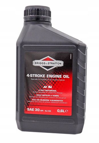 OLEJ KOSIARKI AGREGATU SILNIKÓW CZTEROSUWOWYCH SAE 30 0,6L BRIGGS&STRATTON na Arena.pl