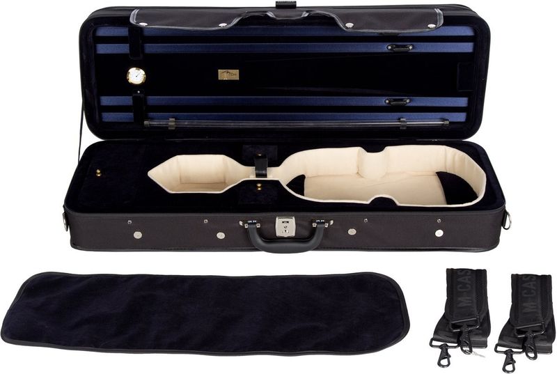Futerał skrzypcowy skrzypce City 4/4 M-case Granatowy zdjęcie 3