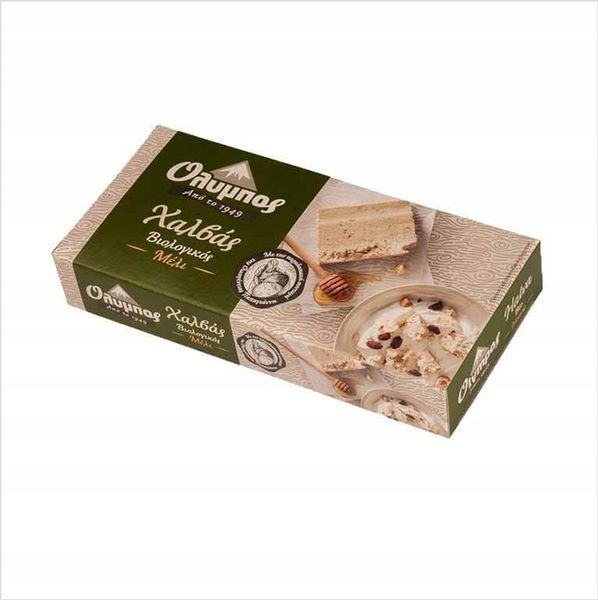 Ekologiczna, grecka chałwa z miodem BIO 250 g zdjęcie 1