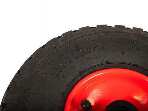 KOŁO KÓŁKO DO TACZKI WÓZKA MOCNE 260x85MM 3,00/4 Z DĘTKĄ POMPOWANE na Arena.pl