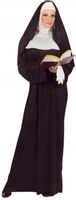 Strój Kostium ZAKONNICA Siostra Zakonna Habit Halloween Karnawał Bal, L