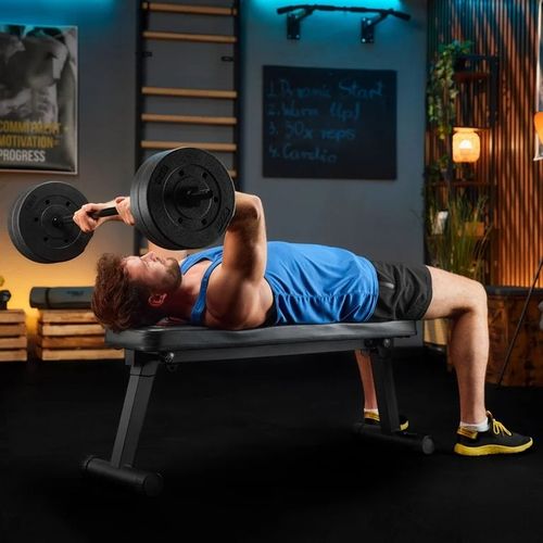 Gryf prosty pełny stalowy sztanga 120 cm 25 mm zaciski Trex Sport na Arena.pl