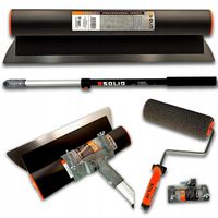 SOLID Nóż do gładzi 80cm + wałek 25cm click + kij tele + adapter NDG18