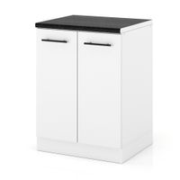 Szafka Kuchenna Stojąca Z Blatem Modułowa 60cm Spremium Biały Mat