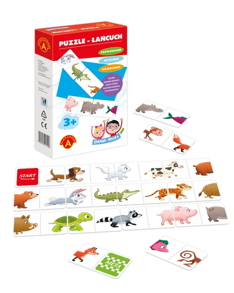 Zabawa i nauka. Puzzle - Łańcuch zdjęcie 2