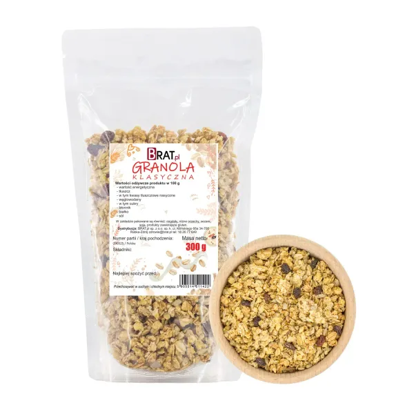 Granola klasyczna 300g zdjęcie 1