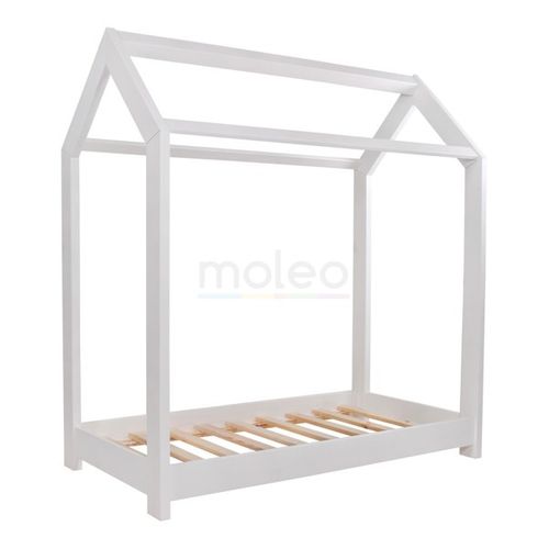 KAGU łóżko DOMEK 160x80 Białe na Arena.pl