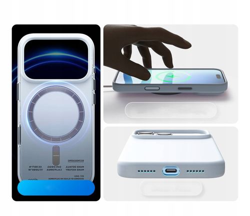Etui Elago Magsafe Silicon Case do iPhone 17 PRO Max Light Blue na Arena.pl