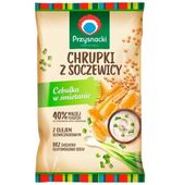 PRZYSNACKI Chrupki z soczewicy cebulka w śmietanie 80 g