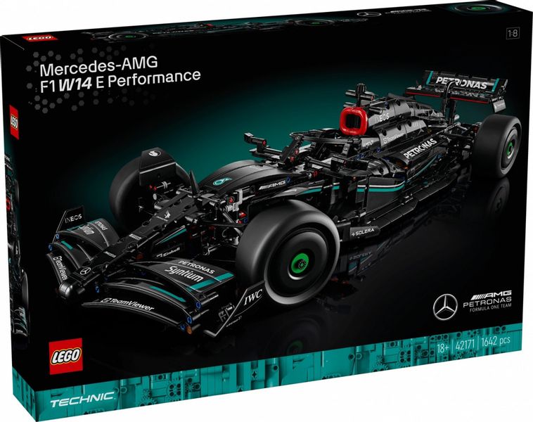 Klocki Technic 42171 Mercedes-AMG F1 W14 E Performance zdjęcie 1