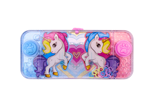 Gra Wodna Konsola Zręcznościowa Różowa Jednorożec Pad Kółeczka na Arena.pl