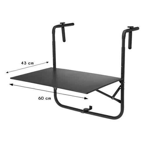 Stolik balkonowy Zola niebieski na Arena.pl