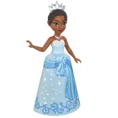 Disney Princess Mini Tiana laleczka w niebieskiej sukience Księżniczka