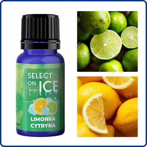 AROMAT SPOŻYWCZY DO CIAST NAPOJÓW SELECT ON ICE - CYTRYNA LIMONKA 30 ML na Arena.pl