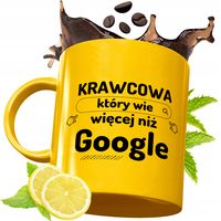 Złoty Kubek Premium Dla Krawcowej Prezent Z Nadrukiem Ze Zdjęciem