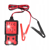 PRZENOŚNY TESTER PRZEKAŹNIKÓW SAMOCHODOWYCH 4 - 5 PIN DC 11-15 V + ŻABKI