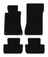 Dywaniki welurowe BASIC czarne Mercedes CLK W209 Coupe